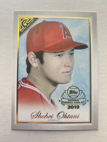 2019 Topps Gallery Shohei Ohtani National Baseball Card Day #GP-SO