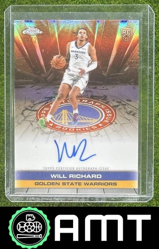 2025 Topps Chrome Will Richard Refractors (RAW)