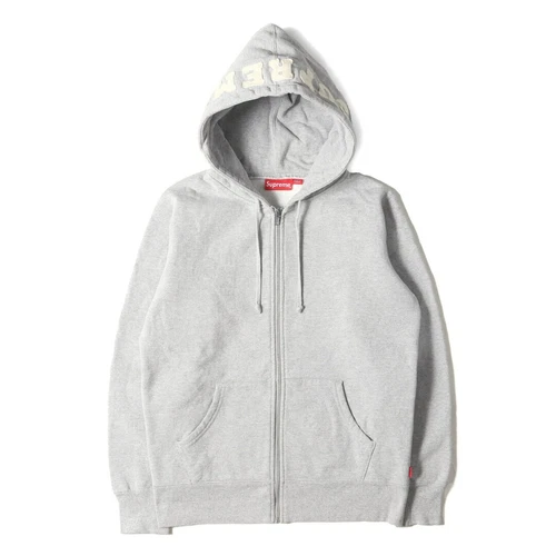 Sweat à capuche Supreme Taille : S Sweat à capuche appliqué zippé (logo feutre zippé occasion BEEG 0