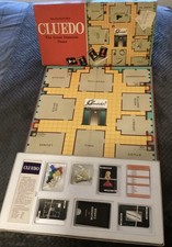 Cluedo Board Game Vintage 1972  Waddingtons 