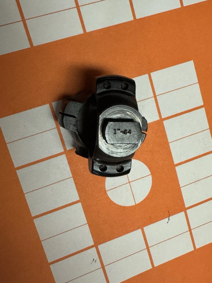 Redfield 1”-64 Low Rings, Military Sniper Rings From Vietnam Era.  - Image 4 of 4