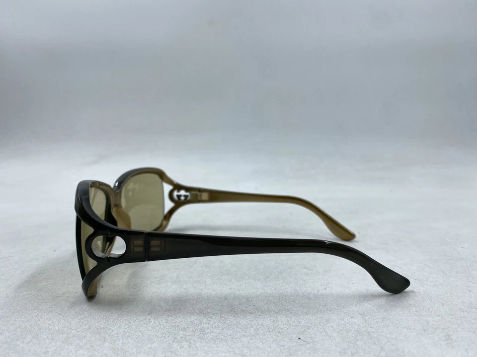 古驰棕色矩形女式太阳镜 — 第 4/4 张图片