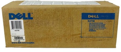 Original Dell Toner 593-10042 - K3756 - Black