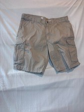 Carhartt Shorts Men's 40 Relaxed Fit Force Cargo Ripstop Hiking Utility Khaki