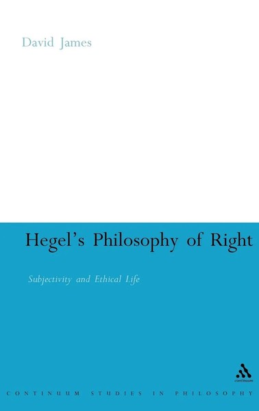 David James | Hegel's Philosophy Of Right | Buch | Englisch (2007) | Gebunden-image