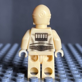 New Lego Star Wars C-3PO Minifigure  sw0010 Pearl Light Gold 10144 4475 7106 3L