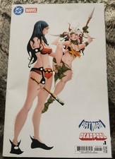 BATMAN DEADPOOL # 1 NM 2025  JAE LEE BIG BARDA SAVAGE LAND ROGUE VARIANT ! HULK