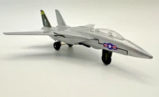 A217 F14 Tomcat Figure Plane Retractable Wings Skull Design