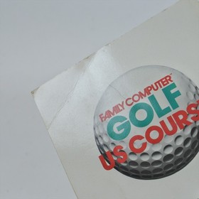 Famicom Disk MARIO GOLF US COURSE Nintendo 9052 dk