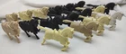 Vintage Prince Valiant & Knights Armored Horses Marx Playset Figures