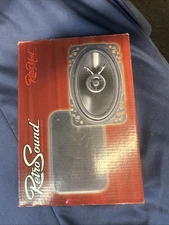 RETROSOUND R-463N speakers with grille 4"x6" 101x152mm,  NEW IN BOX