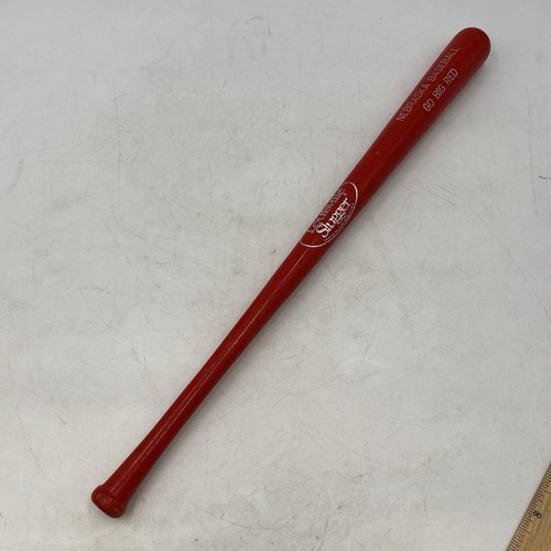 Vintage Nebraska Huskers 16" Mini Souvenir Wooden Baseball Bat Bat Giveaway - Picture 1 of 8