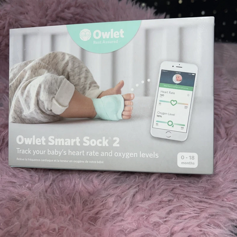 Owlet Smart Sock 2 baby monitor, open box