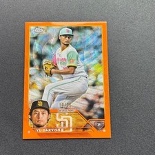Yu Darvish 2023 Topps Chrome ORANGE Limited to 25