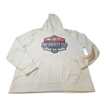 Augusta Sportswear 2022 Midwest Presidents Cup Soccer Hoodie White Mens Large