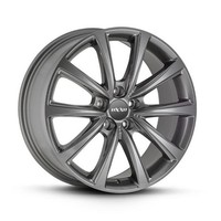 1X Oxxo Wheels Liberty Dark Gunmetal 6.5Jx16 5X112 ET41