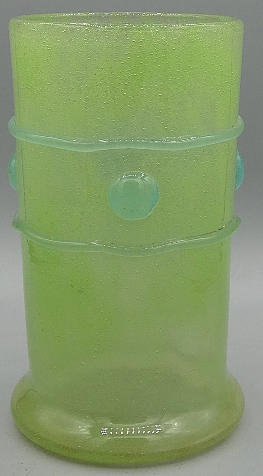 Vase Daum Nancy Art Déco Moderniste applications à chaud non signé - Photo 2/4