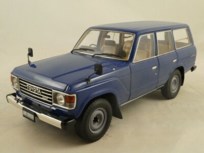 Kyosho Toyota Land Cruiser 60 Blue 1980 1/18 08956BL | eBay