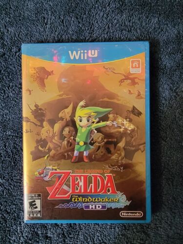 Legend of Zelda Wind Waker Wii U Limited Edition New Never Opened Sealed  Creased 45496903176