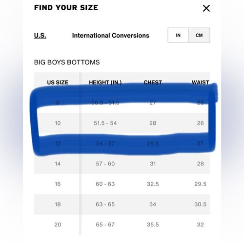 Levi’s Boys Tapered Relaxed fit 550 Adjustable Waist below waist Sz 10 Reg 24x24 - Picture 12 of 13