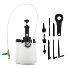 3L Transmission Oil Filling Tool System Fluid Pump Manual 8x ATF Adaptors