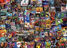 PlayStation Video Game Box Collage 1000-Piece...