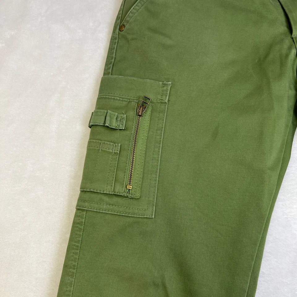 Edwin Golf Cargo Pants Men’s Medium Green Technical Japanese Streetwear Style - Image 4 of 4