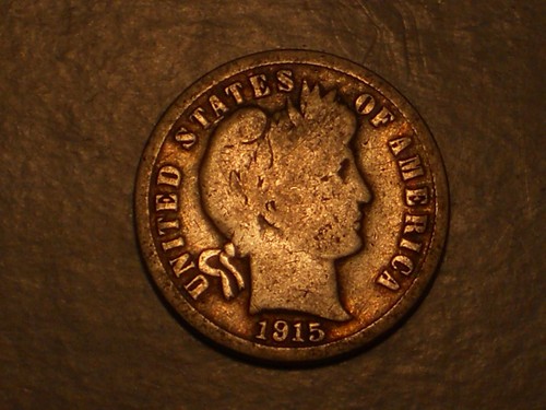 1915 S Barber Dime (Scarcer & Attractive) - Picture 4 of 9