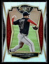 Patrick Corbin - 2021 Panini Select Holo Prizm #122 Washington Nationals