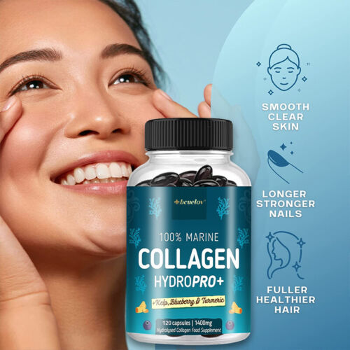 Hydrolysiertes Meereskollagen 1400 Mg – Unterstützt Die Gesundheit Der Gelenke - Bild 9 von 13
