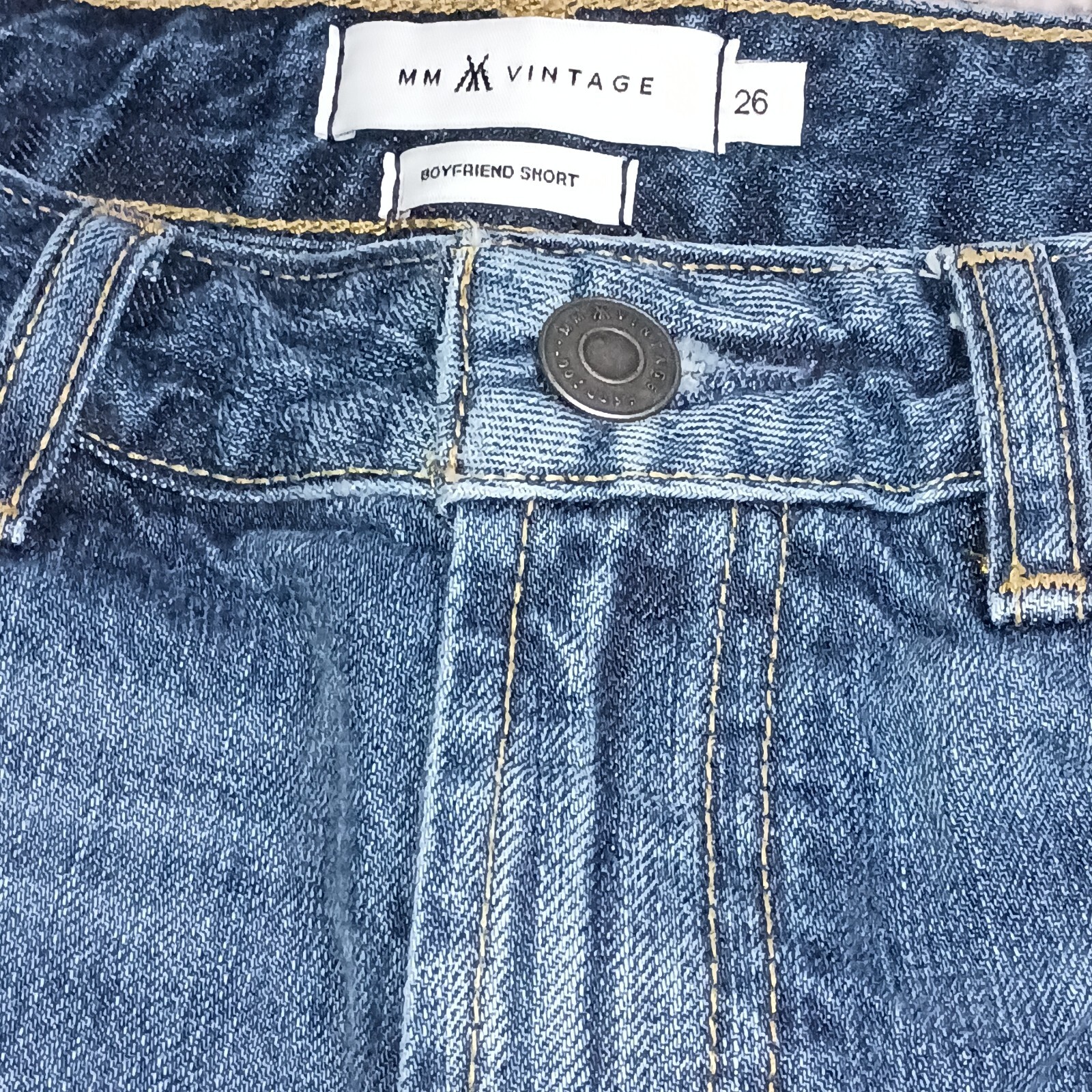 Women's Tommy Hilfiger Cuffed Jeans Size 10 Color Blue American Spirit Mid Rise thumbnail 2