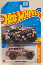 1988 Jeep Wagoneer 44/250 Hot Wheels 2025 HYW95 Hot Trucks 5/10 lilac