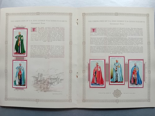 2 Complete Player Cig Card Albums: George VI Coronation; Kings Queens of England - Picture 8 of 24