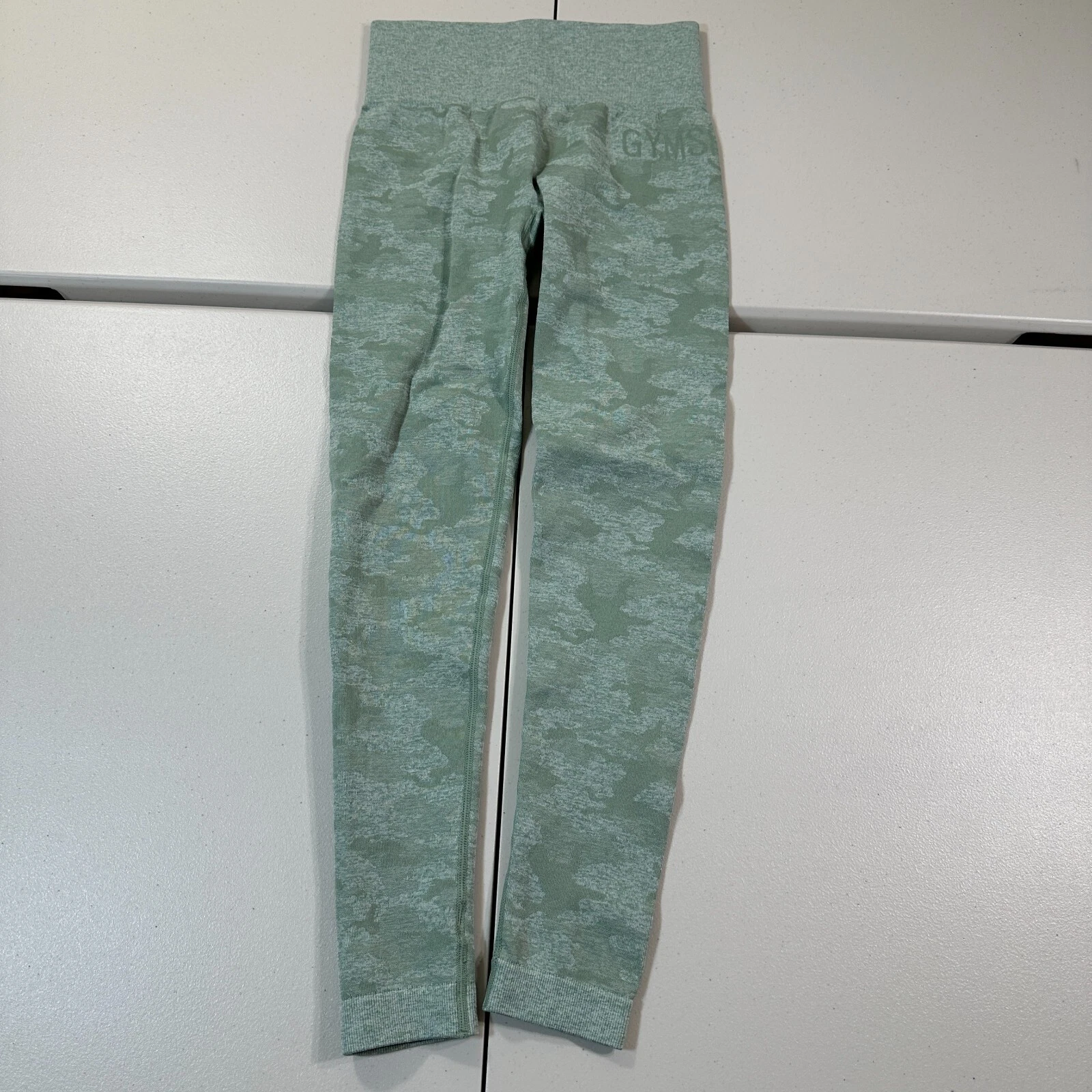 gymshark seamless camo stretch high-waisted activewear leggings