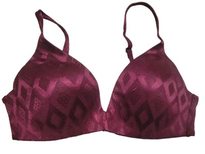 Body Victoria's Secret Ipex Wireless  Lined Red 34 C