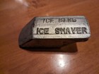 Iceberg Ice Shaver Antique Cast Iron Hand Tool Shave Plane Kitchen Snow Cone
