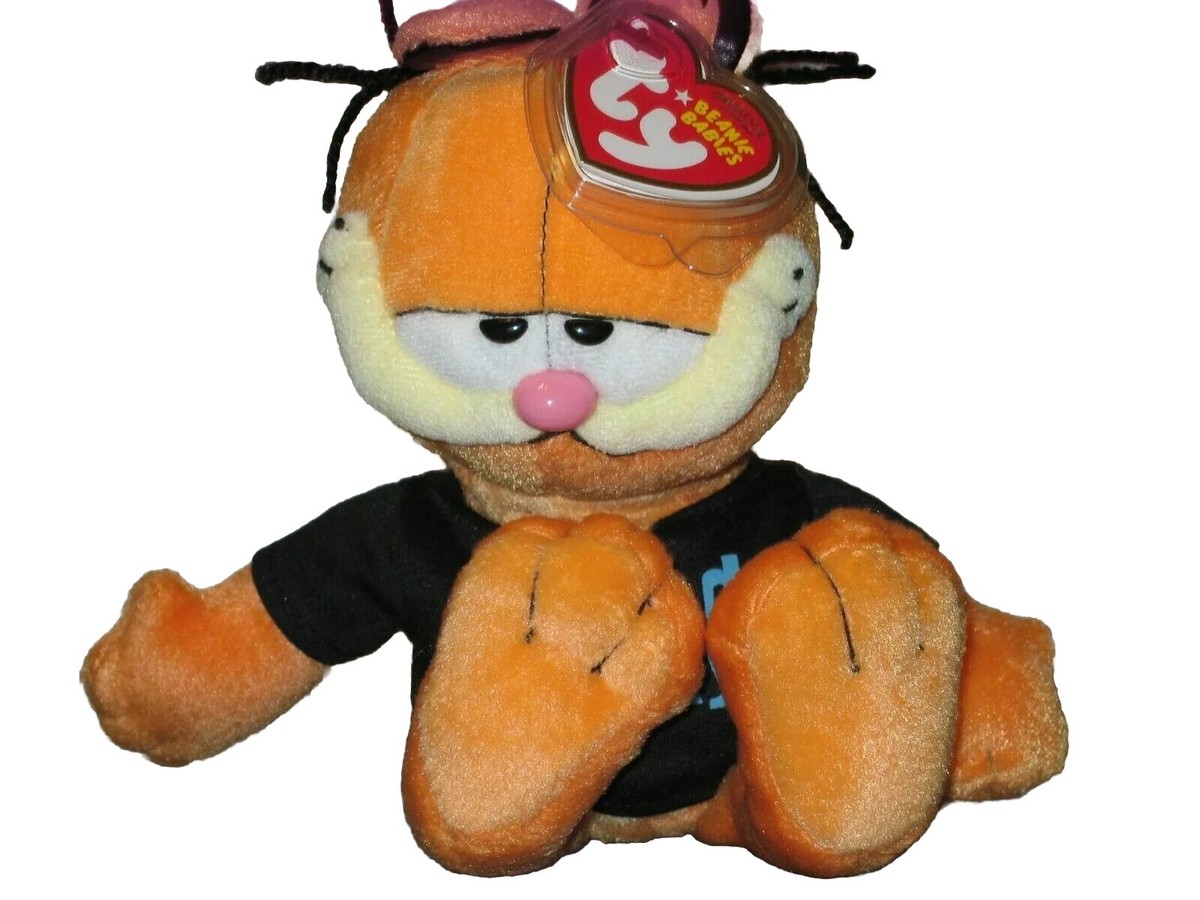 Garfield I Don't Do Perky Beanie Baby by Ty - 40668ty for