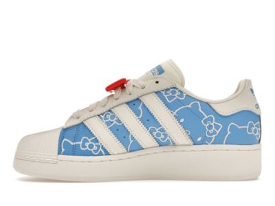 adidas SUPERSTAR Hello Kitty スニーカー Adidas Originals Superstar J Hello Kitty Flowers Youth shoes