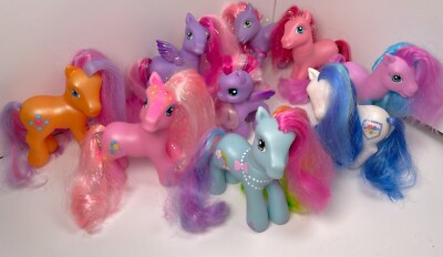 Lot 12 jouets figurines mon petit poney my little poney mlp hasbro - Jeux & Jouets