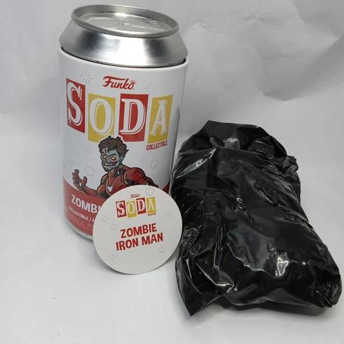 Funko Soda What If...? Zombie Iron Man Tony Stark New Open Can Sealed Package