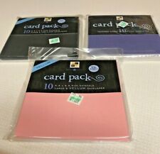 NEW!! Die Cuts with a View Textured Cards & Vellum Envelopes (10-pack)