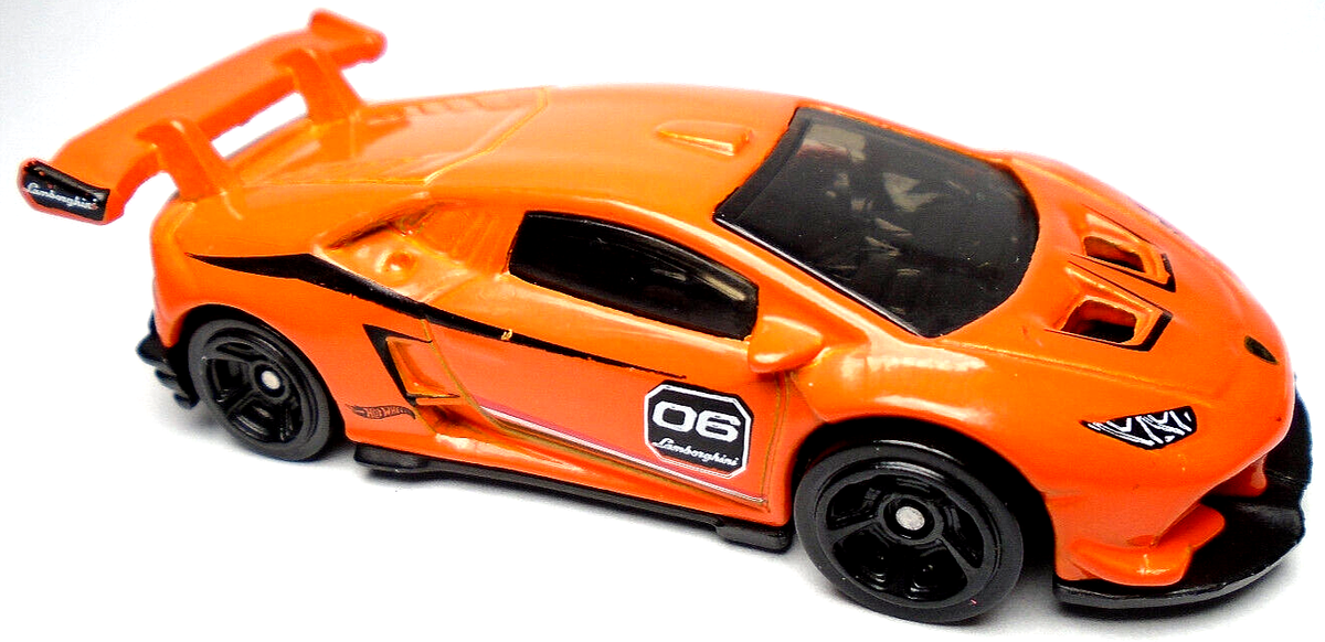 2018 HOT WHEELS LAMBORGHINI HURACAN LP 620-2 SUPER TROFEO ORANGE 2