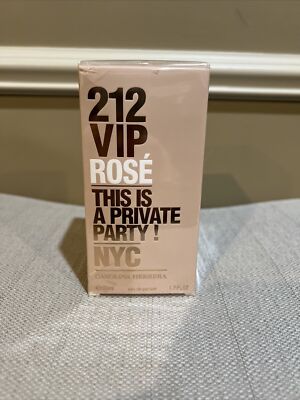 212 VIP ROSE by Carolina Herrera EAU DE PARFUM SPRAY 1.7 OZ NEW IN SEALED BOX