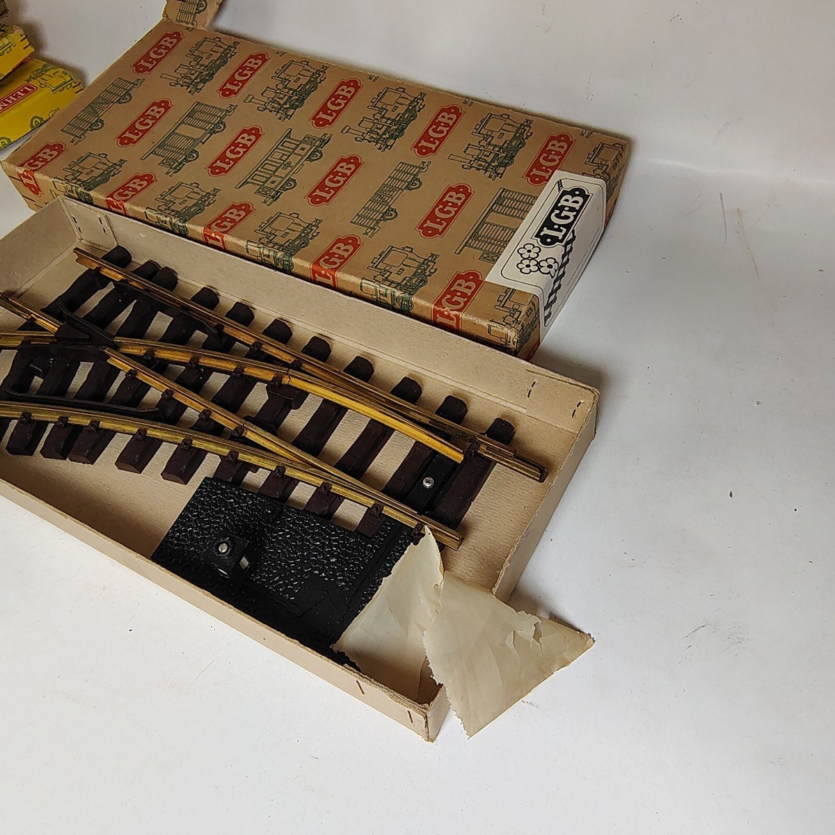 LGB G GAUGE RIGHT & LEFT HAND MANUAL POINT R1 30 Degrees PAIR | eBay