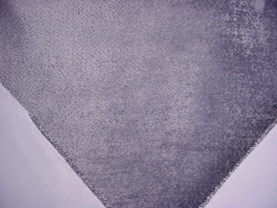 Tela de tapicería de chenilla gris azul meribel 3-3/8 años Clarence House 34945 Foto 3 de 4