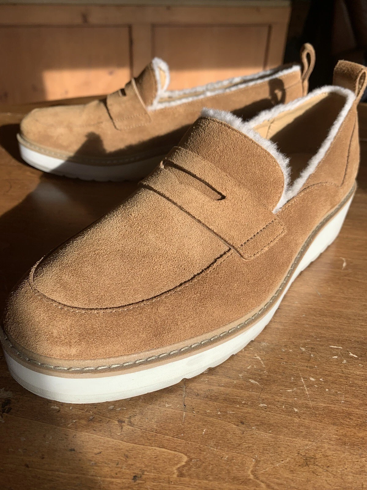 Mocassino UGG donna Atwater cucitura penny castagno 11 M