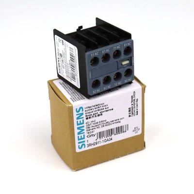 Siemens Hilfsschalterblock 3RH2911-1GA04 OVP
