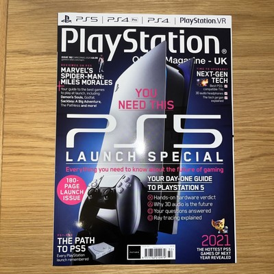NEW PRISTINE Issue 182 Official UK Playstation Magazine 2020 PS5 Launch Special