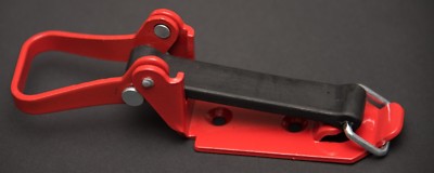 2 Spatenhalter,Schaufelhalter,Verschlusslager,Schwarz lang in Industriequalität
