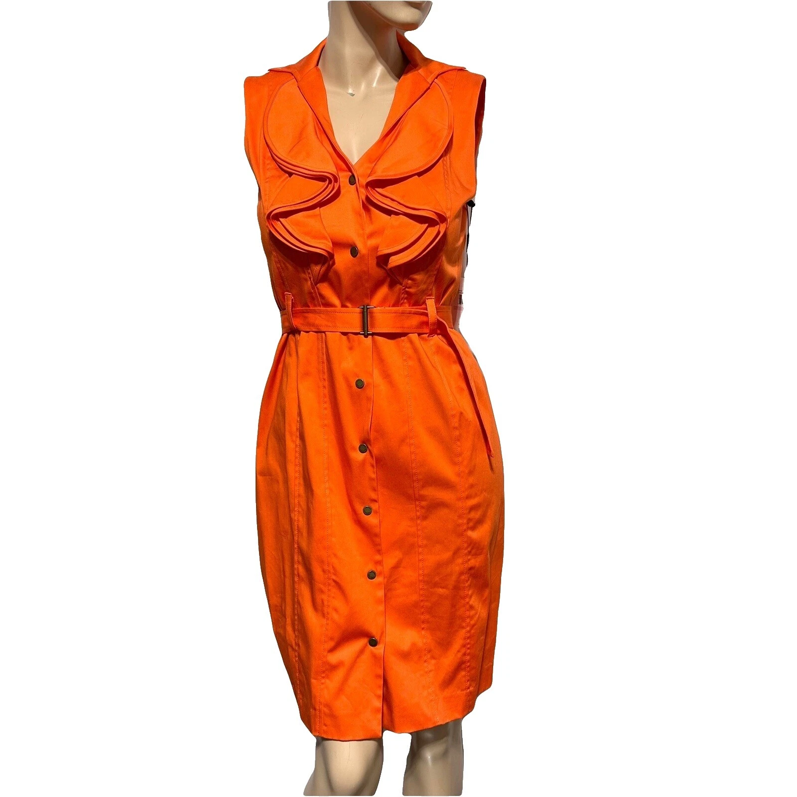 Calvin Klein Sleeve Shirt Dresses